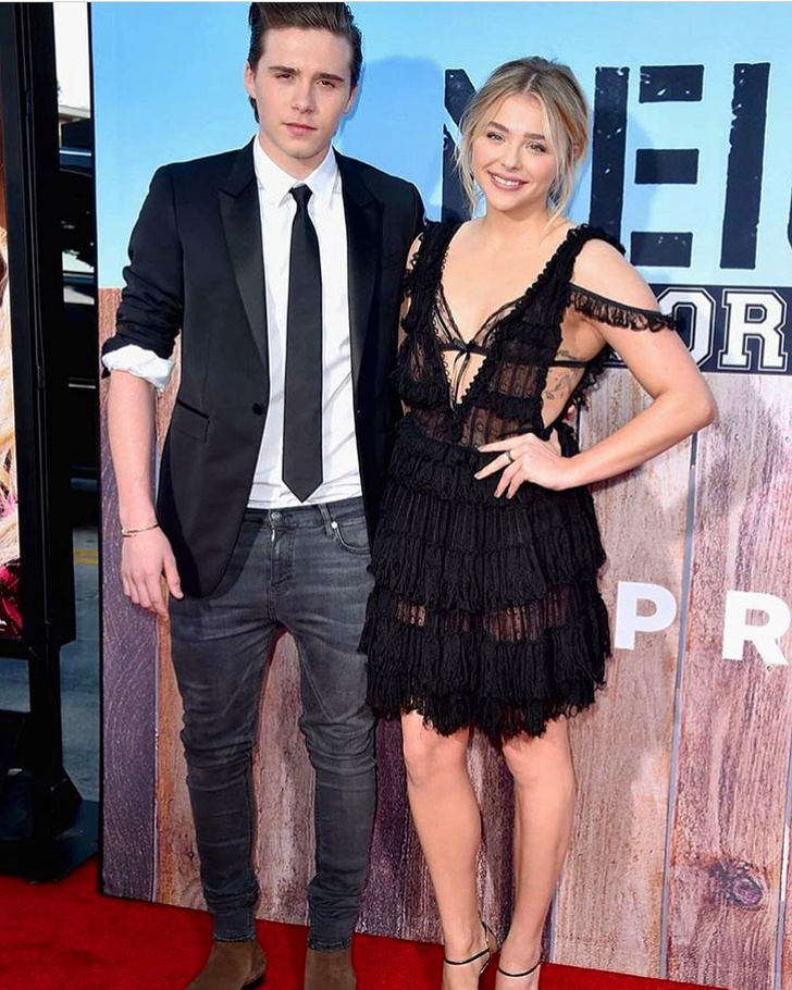 Хлоя Морец и Бруклин Бекхэм на премии Teen Choice Awards