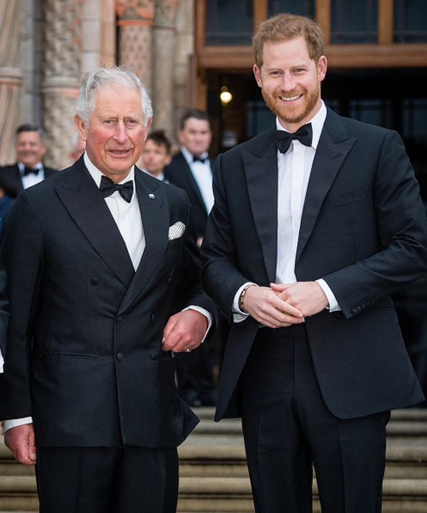 Оттепель: принц Чарльз публично помирился с сыном — принцем Гарри, с которым не разговаривал несколько месяцев