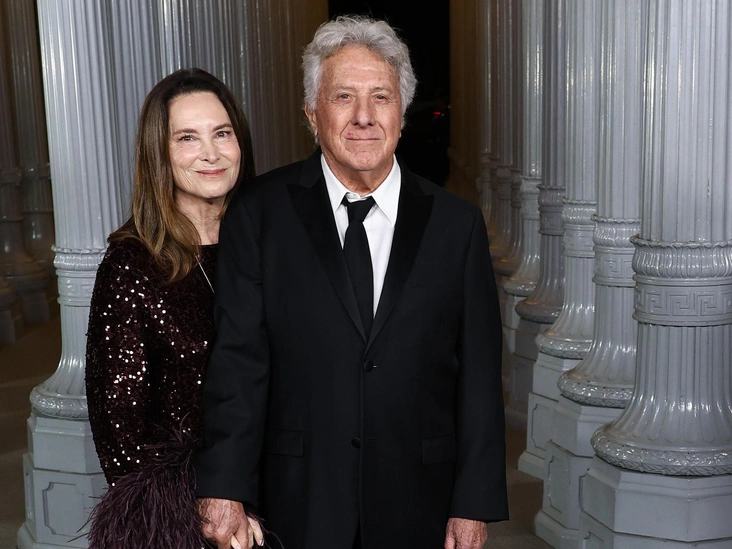 Дастин Хоффман с супругой Лизой