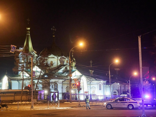 Вблизи Вознесенского собора парковка будет ограничена. | Источник: Александр Ощепков / NGS.RU