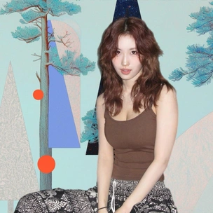 Расслабленные кудри как у Момо из TWICE — идеальная повседневная прическа на зиму 2025/26