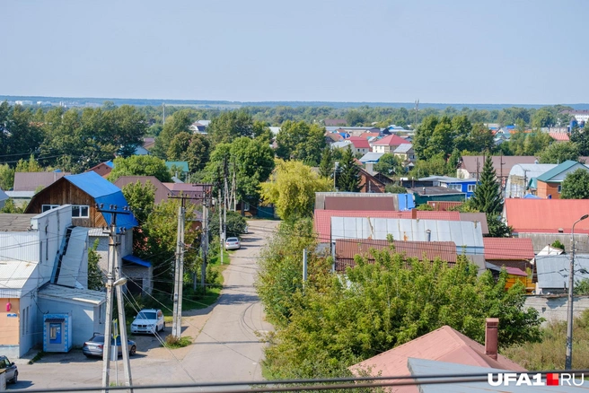 Вид на Нижегородку сверху | Источник: Булат Салихов / UFA1.RU