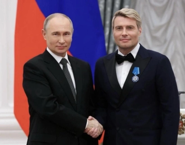 Владимир Путин и Николай Басков