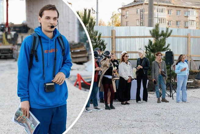 Лекция от краеведа Андрея Артемова&nbsp; | Источник: Михаил Денисов / denisovart.ru
