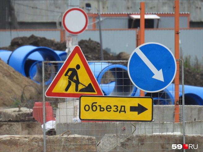 Схему движения транспорта снова изменят | Источник: Кирилл Хафизов / 59.RU