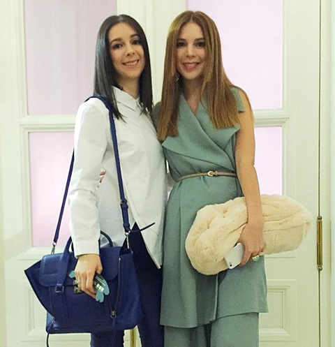 Наталья Подольская с сестрой Юлианной