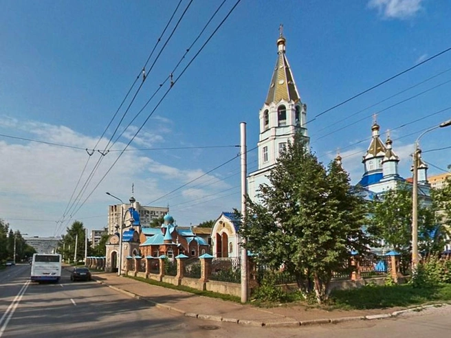 За храмом еще ничего не было | Источник: Яндекс.карты