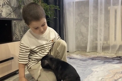 В Череповце исполнили мечту ребенка о собаке от имени Путина