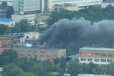 Пожар в хостеле на востоке Москвы: эвакуация 600 человек