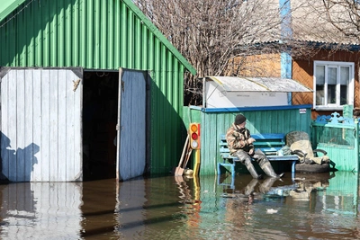 Село Решеты отрезано от мира из-за разлива реки