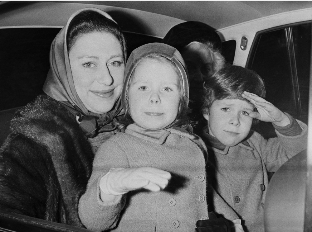 Принцесса Маргарет и ее дети, 1968 год | marieclaire.ru