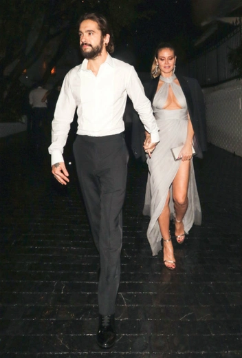 Том Каулитц и Хайди Клум в Лос-Анджелесе, 6 января | marieclaire.ru