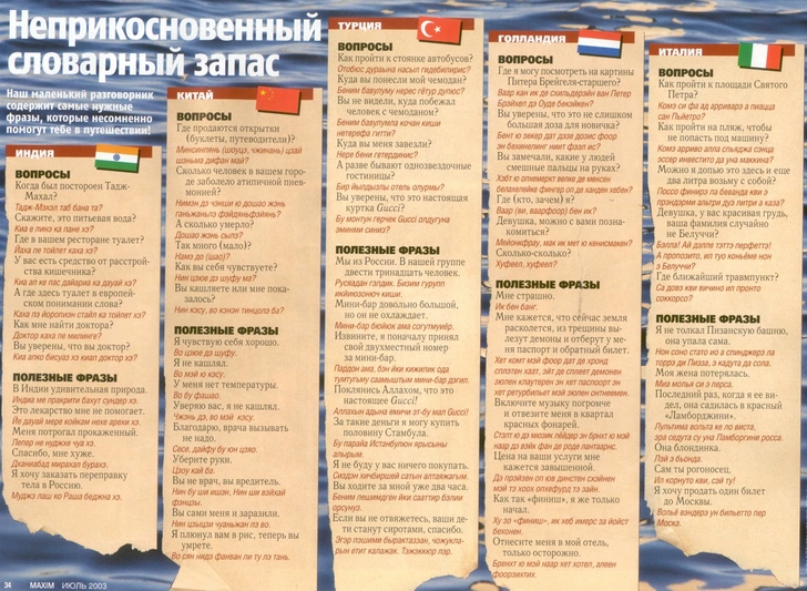 Юмористический русско-китайский разговорник 2003 года снова стал актуален в связи с коронавирусом 2019-го