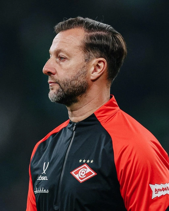 И.о. главного тренера «Спартака» Вадим Романов | Источник: Соцсети «Спартака»