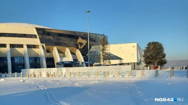 Так выглядела площадка 9 декабря, то есть за неделю до определения подрядчика | Источник: Александр Левчук / NGS42.RU