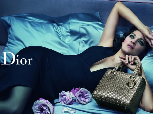 Марион Котийяр в новой рекламной кампании Dior