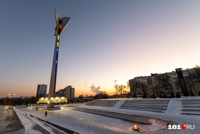 Мемориальный комплекс давно стал визитной карточкой нашего города | Источник: Евгений Вдовин / 161.RU