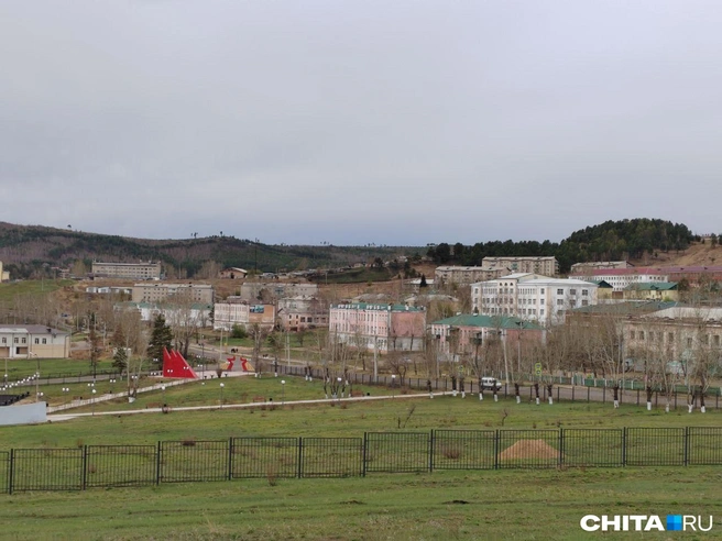 Вид на парк Памяти и центр города | Источник: Дарья Кливенкова / CHITA.RU