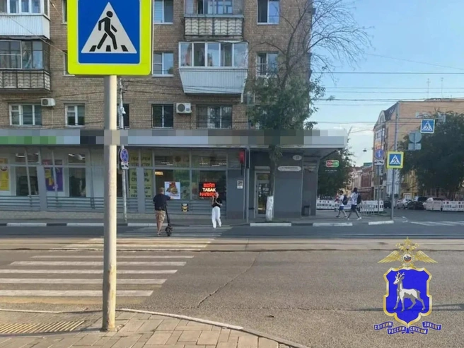 Авария произошла недалеко от площади Куйбышева | Источник: ГУ МВД России по Самарской области