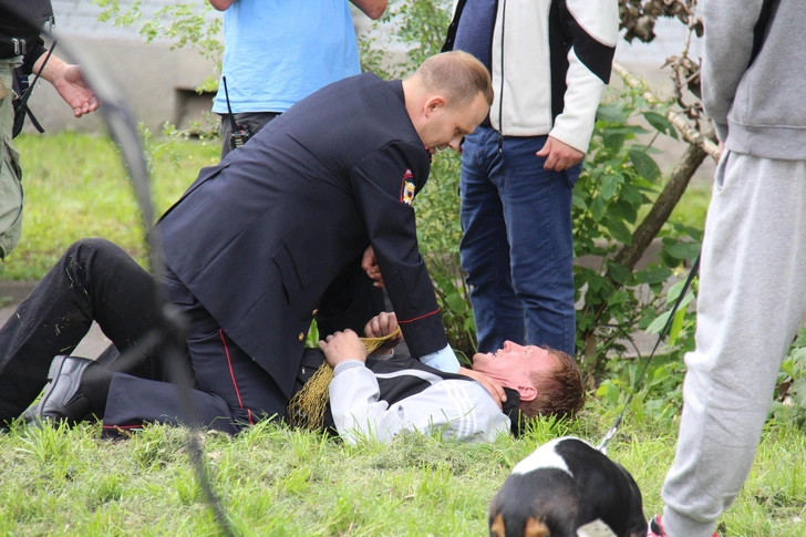 Фото со съемок «Чужого» в городе Колпино | Источник: Колпино? Да! / VK