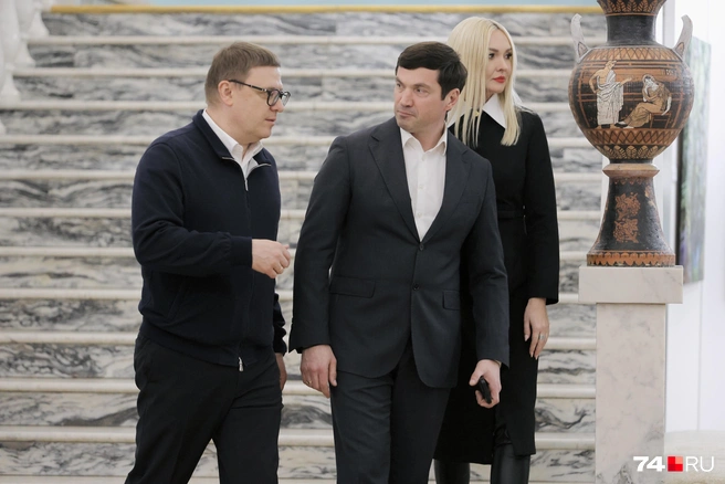 Глава Челябинска Алексей Лошкин пришел на концерт с супругой, а губернатор Алексей Текслер&nbsp;— один | Источник: Наталья Лапцевич