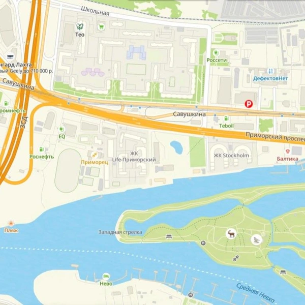 Участок на картах | Источник: 2Gis.ru
