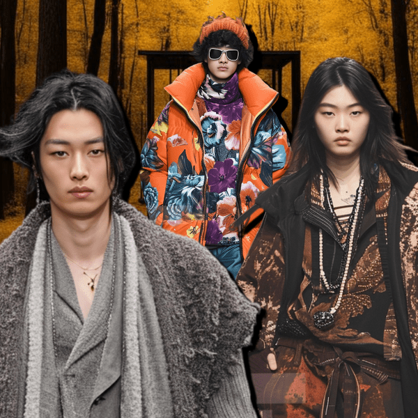 aiFashion: нейросеть показала коллекцию одежды Харуки Мураками на осень-зиму 2024