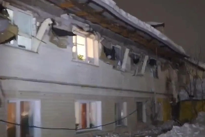 В доме под Казанью обрушилась крыша, отключили газ