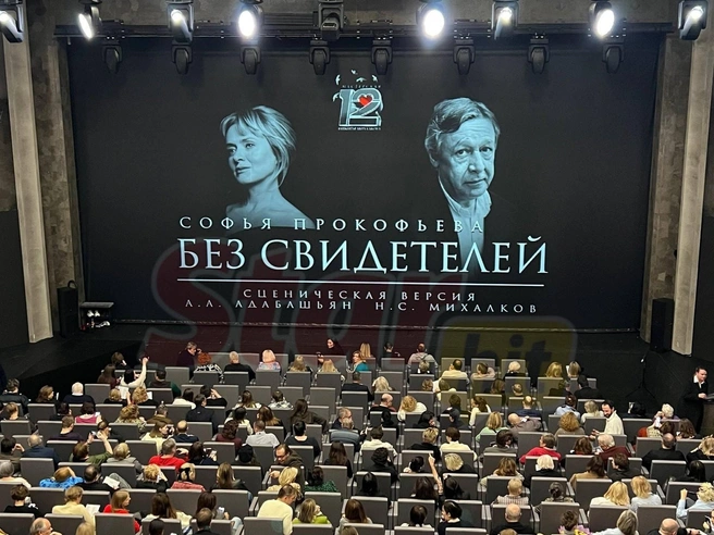 Актер Михаил Ефремов впервые вышел на сцену после освобождения из колонии | Источник: StarHit