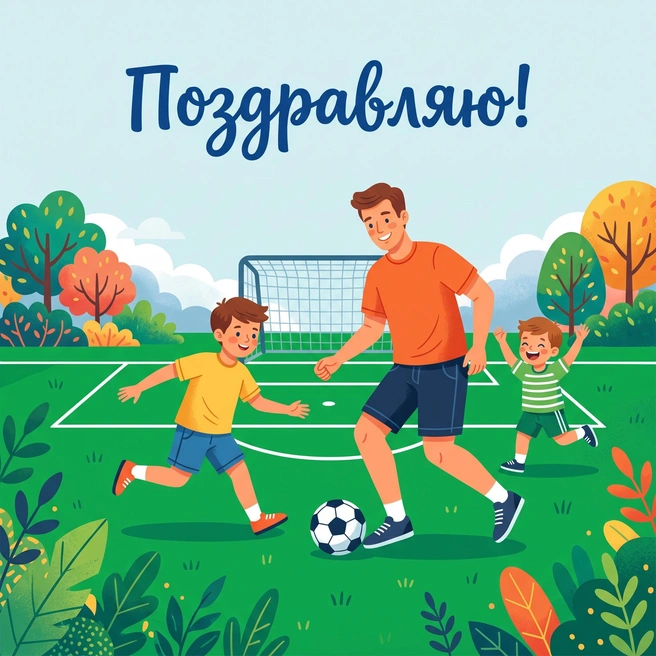 Папа, ты мой главный супергерой. С праздником, лучший из лучших! | Источник: Городские медиа