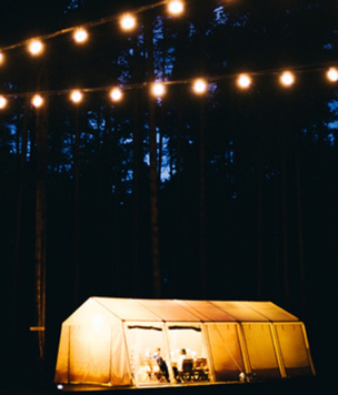 Новый романтизм: палаточный отель «Лес и Море» в Калязине и на Алтае