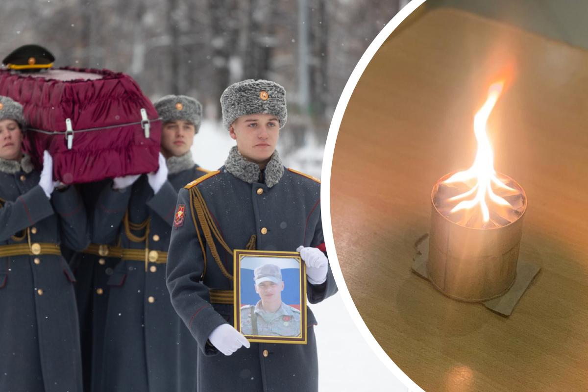 Мать уральца, погибшего на СВО, стала делать окопные свечи для военных - 24  февраля 2023 - Е1.ру