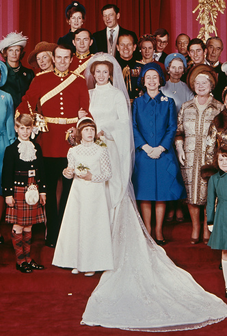 Первая свадьба принцессы Анны: как выходила замуж дочь Елизаветы II