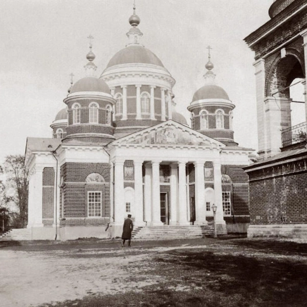Богоявленская церковь в Павлове в конце XIX века | Источник: pastvu.com