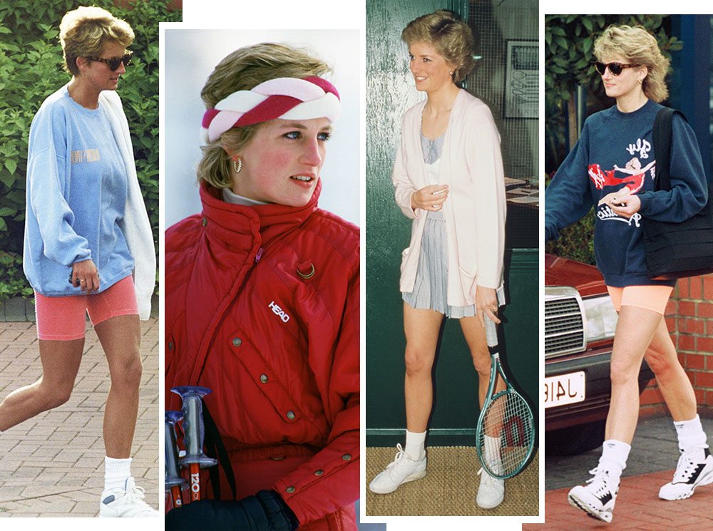 Спортивная принцесса: как Диана одевалась на тренировки | marieclaire.ru