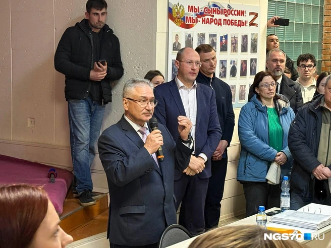 Сергей Лукин сравнил затор льда с аппендицитом | Источник: Мария Лобанова / NGS70.RU