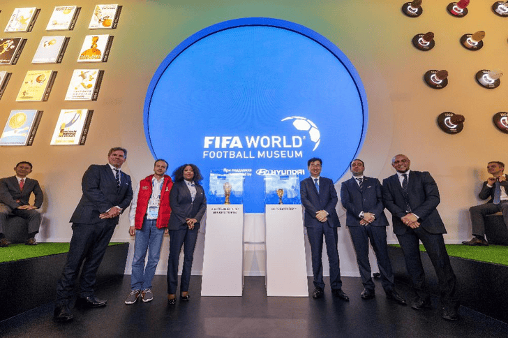 Фото №1 - В «Музее мирового футбола FIFA при поддержке Hyundai» прошла серия ток-шоу с легендами мирового футбола