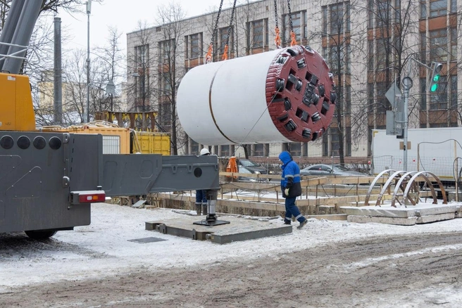 На Обуховской Обороны стартовала реконструкция коллектора. Его уберут с территории Скорбященского храма | Источник: «Водоканал Санкт-Петербурга»