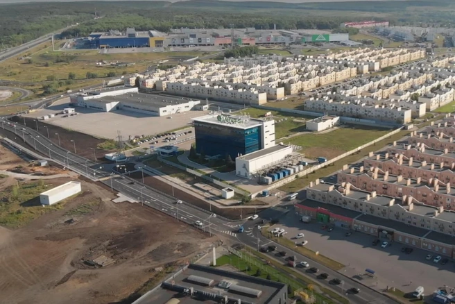 Один из этапов шоссе — выезд из Крутых Ключей | Источник: Александр Карягин