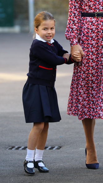 «Взрослая» прическа и стильное платье: в сети обсуждают новое фото принцессы Шарлотты