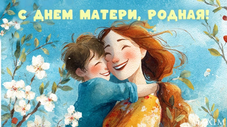 Сегодня — День матери! Лучшие открытки, картинки и поздравления в 2025 году в России | Источник: MAXIM / AI