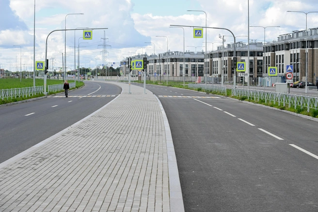 В Петербурге открылось движение по двум новым дорогам | Источник: Предоставлено холдингом setl Group