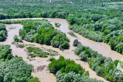 Уровень воды в реках Ставрополья приближается к опасным отметкам