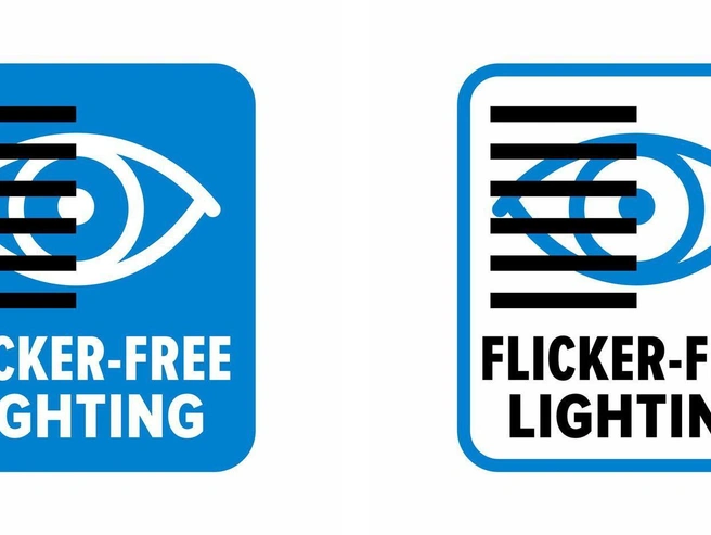 Так может выглядеть логотип технологии Flicker Free в описании монитора | Источник: Shutterstock/Fotodom.ru