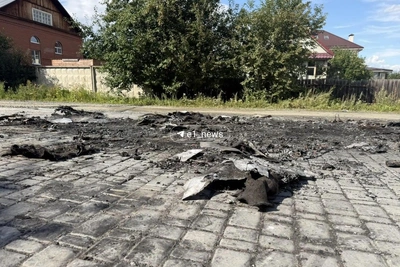 Mercedes производителя дронов взорван под Екатеринбургом