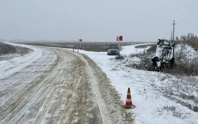 Погиб водитель в Кочубеевском округе | Источник: Госавтоинспекция Ставропольского края