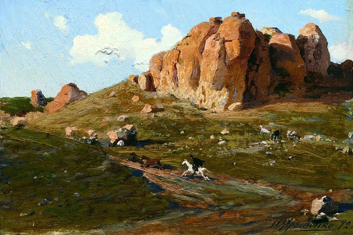 Николай Ярошенко. «Красные камни». 1892 | Источник: Wikimedia Commons