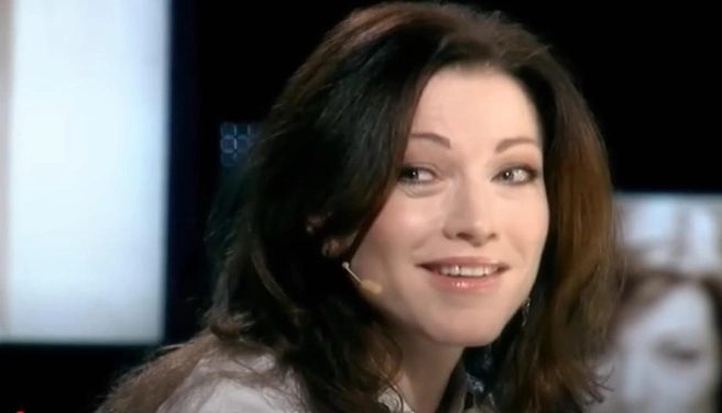 Алена Хмельницкая была первой женой Кеосаяна | Источник: Центральное телевидение / YouTube.com