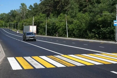 Логовое шоссе в Кемерове отремонтировали