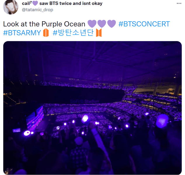 Как BTS признались в любви ARMY на своем первом оффлайн-концерте за 2 года 💜